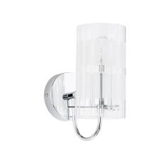 Italux kinkiet lampa ścienna Max MBM1957-1 chrom szkło