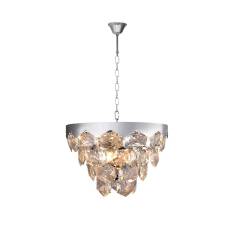 Milagro GRACE CHROME ML5993 żyrandol glamour metal kryształ chrom 6xE14 45cm