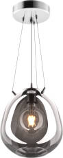 Zuma Line P19066B-D25 MOON lampa wisząca chrom 1xE27 60W 25cm