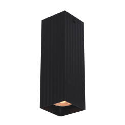 Italux Tecno CLN-37492-M-BK oprawa natynkowa czarna GU10 17cm