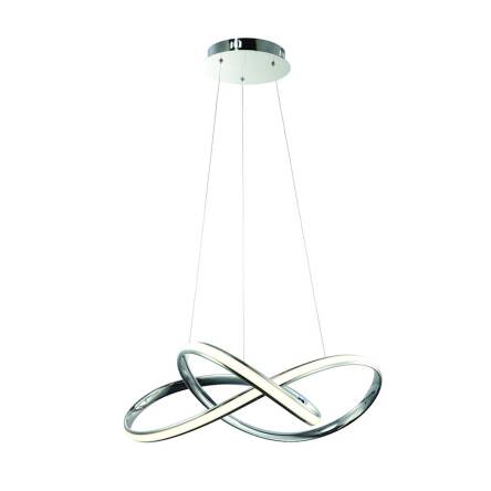 Milagro CAPPIO ML3806 lampa wisząca chrom regulacja wysokości LED 36W 4000K 60cm