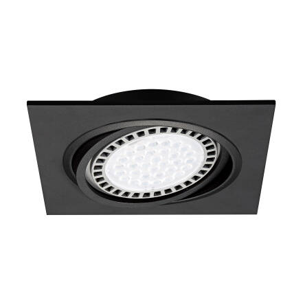 Zuma Line 20071-BK BOXY DL 1 oprawa oświetleniowa do wbudowania czarny GU10/AR111 1x15W LED 18cm
