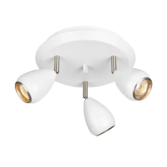 Markslojd lampa sufitowa plafon Bike biały 107338 metalowa 33cm / 24h