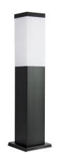 SU-MA Inox Kwadratowa Black SS802-450 BL lampa stojąca czarna E27 45cm