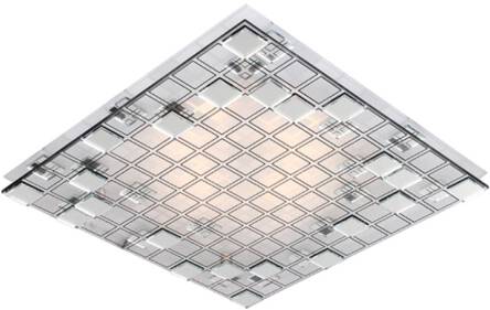 Candellux MOSAIC 10-30610 plafon lampa sufitowa szkło kartowane 2X60W E27 31cm