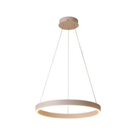 Italux Brasco Down PND-56215-060RPC-GD-3KS4K-TRDIMM lampa wisząca złota ring LED 40W 3000K + 4000K 60cm