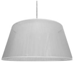 Candellux CHARLIE 31-24800 lampa wisząca abażur biały tkanina 1X60W E27 45cm