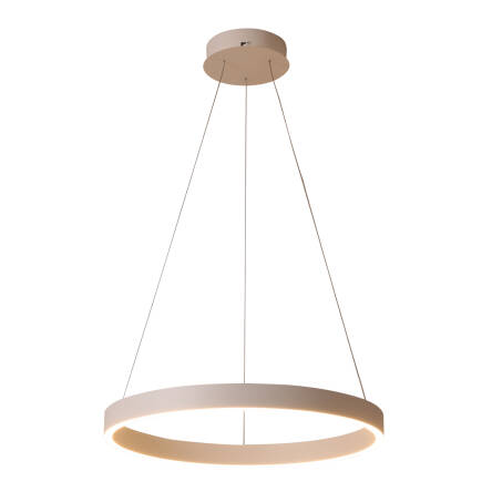 Italux Brasco Down PND-56215-080RPC-GD-3KS4K-TRDIMM lampa wisząca złota ring LED 60W 3000K + 4000K 80cm