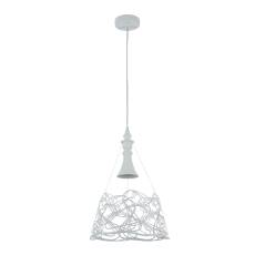 Maytoni Elva P229-PL-01-W lampa wisząca biała metalowa rama 1XE27 60W 35cm