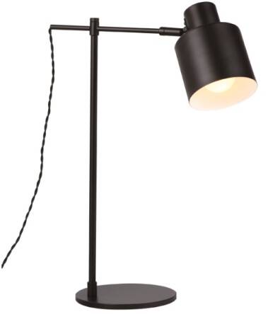 Maxlight BLACK T0025 lampa stołowa metalowa geometryczna czarna 1x60W E27 18cm