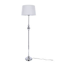 Candellux GILLENIA 51-11947 lampa podłogowa srebrna 1x60W E27 35cm