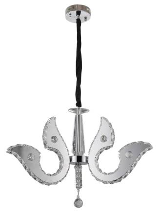 Candellux VENEZIA 3 33-55491 żyrandol chrom kryształy LED 22W 55cm