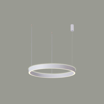 Italux Brasco Up Down PND-56215D-060RPP-WH-3KS4K-TRDIMM lampa wisząca biała LED 60W 3000K + 4000K 60cm