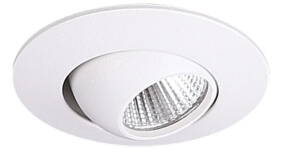 MAXLIGHT H0104 OPRAWA WPUSTOWA MAX YUCA ROUND TILTED WHITE 3W