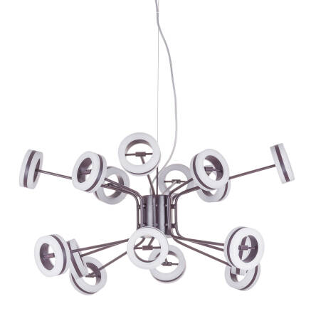 Italux lampa wisząca Metis AD16002-16A COFFEE brązowy LED 77W 3000K 76 cm