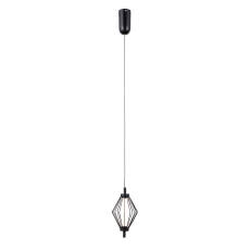 Italux Sevil PND-34403-1-BK lampa wisząca czarna, LED 5W 3000K