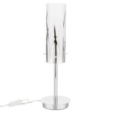 Italux lampa stołowa Kosma MTM1709-1 chrom szkło