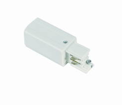 Light Prestige LP-555/3F WH zasilanie końcowe do szynoprzewodów 3F białe 