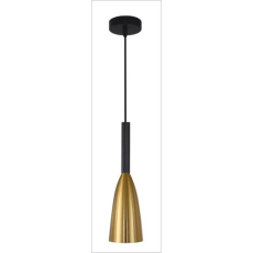 Light Prestige Solin LP-181/1P GD lampa wisząca złota metalowa 1x60W E27 11cm