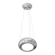 Milagro MERCURIO ML328 lampa wisząca nowoczesna okrągła chrom 12W 4000K LED 25cm