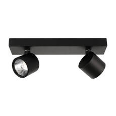 Italux Boniva SPL-2854-2B-BL spot oprawa natynkowa nowoczesna czarny metal 2x5W LED 3000K 28,5cm