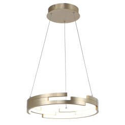 Italux lampa wisząca Velar MD16003097-1B GOLD złota LED 60W 3000K 40cm