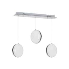 Milagro LIRA ML5497 lampa wisząca okrągłe białe klosze LED 28W 4000K nowoczesna 50cm