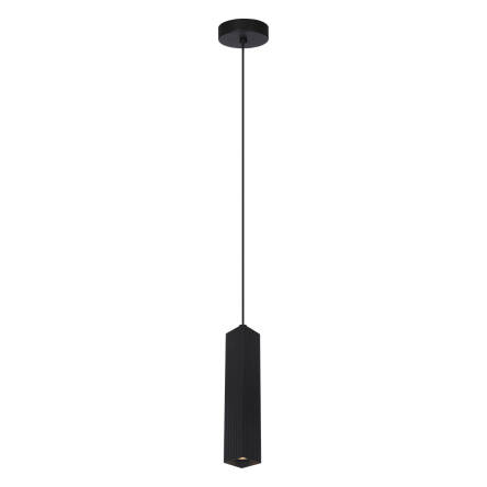 Italux Tecno PND-37492-1-BK lampa wisząca czarna GU10