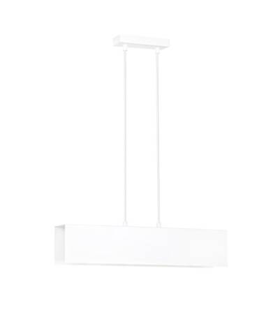 Emibig GENTOR 2 WHITE 673/2 lampa wisząca oryginalna biała loft regulowana metal 2x60W E27 48cm