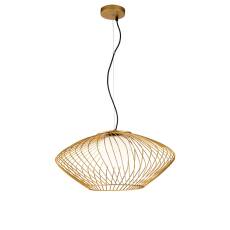 Maytoni Plec P364PL-01G lampa wisząca złota 1xE27 40 W 52 cm