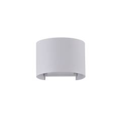 Maytoni Fulton O573WL-L6W kinkiet lampa ścienna zewnętrzna LED 6W 3000K metal biały 13,5cm IP54