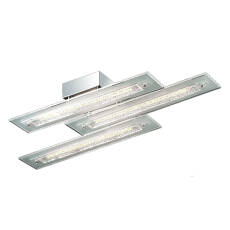 Italux plafon lampa sufitowa Adamo C29543F-2A chrom szkło LED 14,4W 3000K 58cm