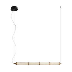 Italux Sanpo PND-26384-4-GD-CL lampa wisząca LED 3000K 11W 110cm