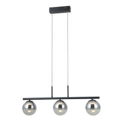 Italux Velada PND-34381-3-BK lampa wisząca czarna LED 3x5W 3000K 71 cm