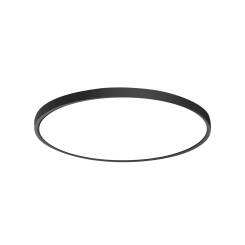 Italux Calvi PLF-35263-400R-32W-BL plafon, czarny, IP20 LED 32W 40 cm