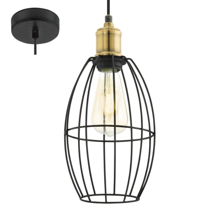 Eglo lampa wisząca Denham 49789  - SUPER OFERTA - RABAT w koszyku WM 