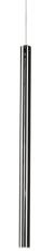 Maxlight ORGANIC CHROM P0172 lampa wisząca metalowa chrom połyskujący walec 1x1W LED 3000K 190cm