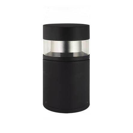 Italux Marcon 4K  OFL-6552-25-4K lampa stojąca czarna LED 12W 4000K IP54 25,5cm