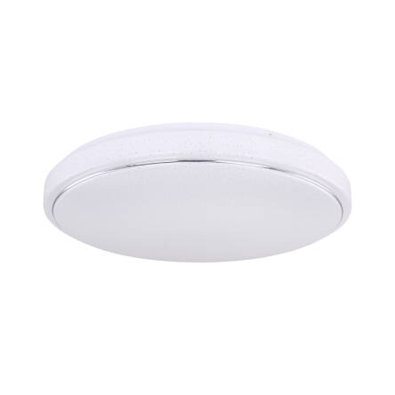 Globo KALLE 48408-32 plafon lampa sufitowa biała chrom LED 32W 3000-6000K 49cm