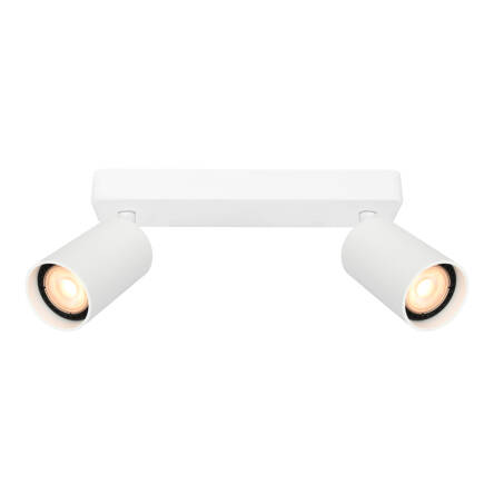 Italux Nesto SPL-23436-2-WH oprawa biała podwójna GU10 24cm