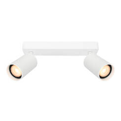 Italux Nesto SPL-23436-2-WH oprawa biała podwójna GU10 24cm