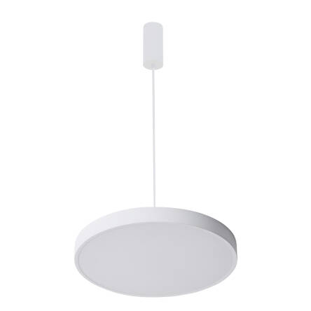 Italux Orbital 5361-860RP-WH-3 lampa wisząca nowoczesna akryl metal okrągła biały piaskowany LED 60W 3000K IP20 60cm