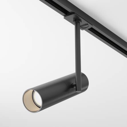 Maytoni Track lamps TR005-1-GU10-B oprawa oświetleniowa do systemu szynowego aluminium czarna GU10 1x50W 5,3cm