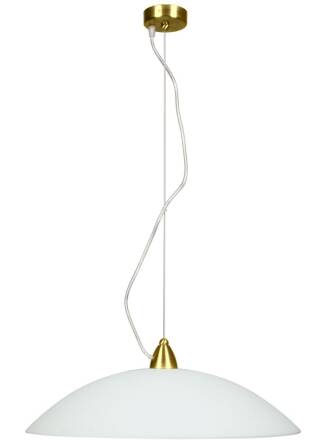Candellux OTEO 31-75829 lampa wisząca biały szklany klosz mat E27 30 cm 