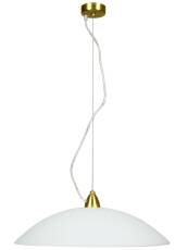 Candellux OTEO 31-75829 lampa wisząca biały szklany klosz mat E27 30 cm 