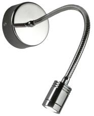 Candellux RAX 21-37435 kinkiet lampa ścienna wysięgnik ruchome ramię flex chrom 3W LED 20cm
