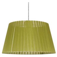 Candellux TIZIANO 31-27153 lampa wisząca abażur stożkowy z tkaniny pistacjowej 1X60W E27 37 cm 