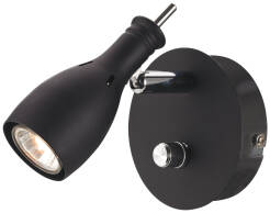 Markslojd kinkiet Lammhult czarny 102655 WM