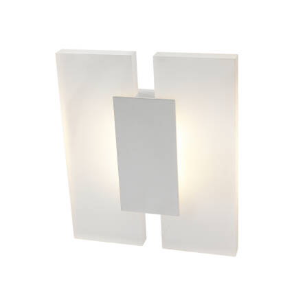 Italux Jacob MB1070S kinkiet lampa ścienna nowoczesna biały piaskowany 6W LED 20cm