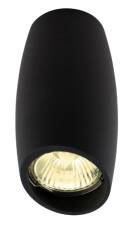 Maxlight Love C0159 plafon lampa sufitowa czarna metal 1x50W GU10 14cm
